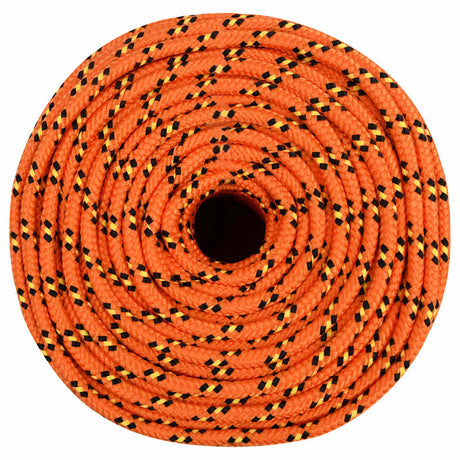 Vidaxl boottouw 8 mm 25 m polypropyleen oranje
