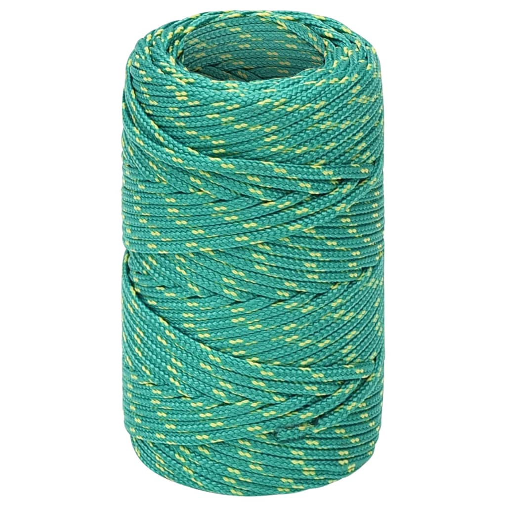 Vidaxl Boot Rope 2 m mm 25 m Polropypylen Green