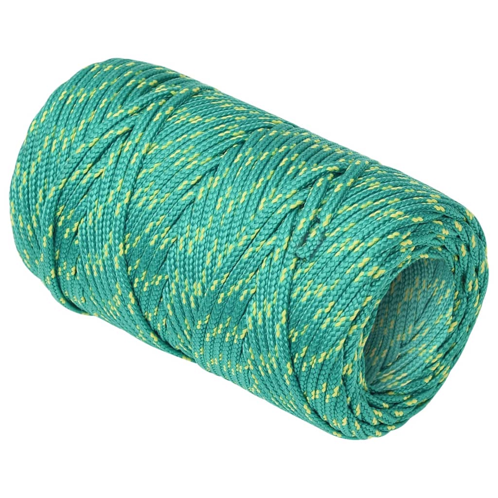 Vidaxl Boot Rope 2 m mm 25 m Polropypylen Green