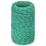 Vidaxl boat rope 2 mm 50 m polypropylene green