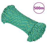 Vidaxl boottouw 3 mm 500 m polypropyleen groen