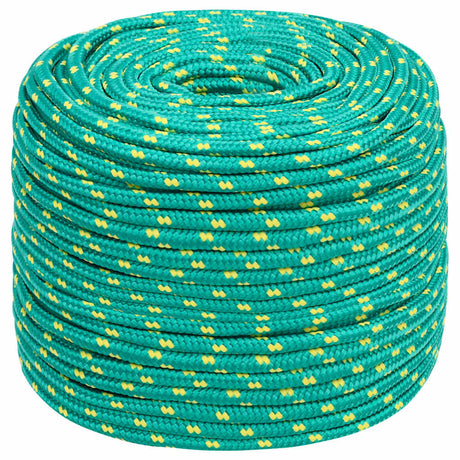 Vidaxl boottouw 8 mm 100 m polypropeen groen