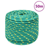 Vidaxl Boat Rope 12 mm 50 m in polipropilene verde