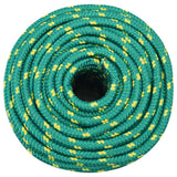 Vidaxl boottouw 12 mm 250 m polypropyleen groen