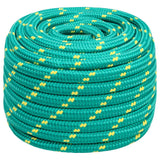 Vidaxl Boat Rope 20 mm 100 m polypropylengrøn