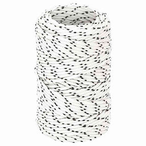 Vidaxl boottouw gevlochten 2 mmx25 m polyester wit