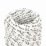Vidaxl boottouw gevlochten 2 mmx50 m polyester wit