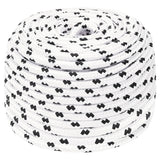 Vidaxl werktouw 10 mm 100 m polyester wit