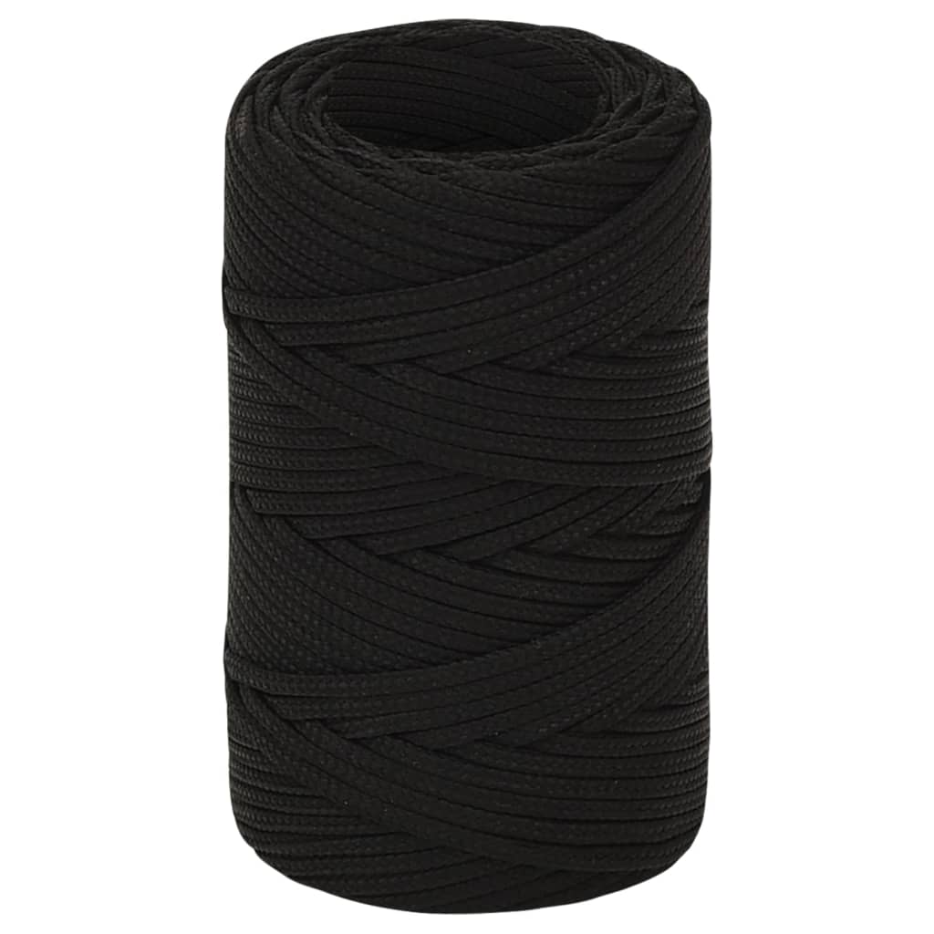 Vidaxl Werkouw 2 mm 500 m Polyester Black