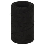 Vidaxl Werkouw 2 mm 500 m Polyester Black