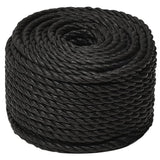 Vidaxl Werkouw 12 mm 50 m Polypropene black