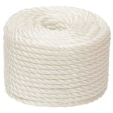Vidaxl werktouw 12 mm 250 m polypropeen wit