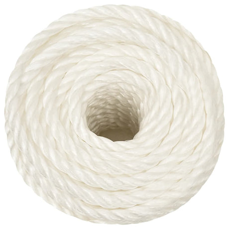Vidaxl werktouw 14 mm 25 m polypropeen wit