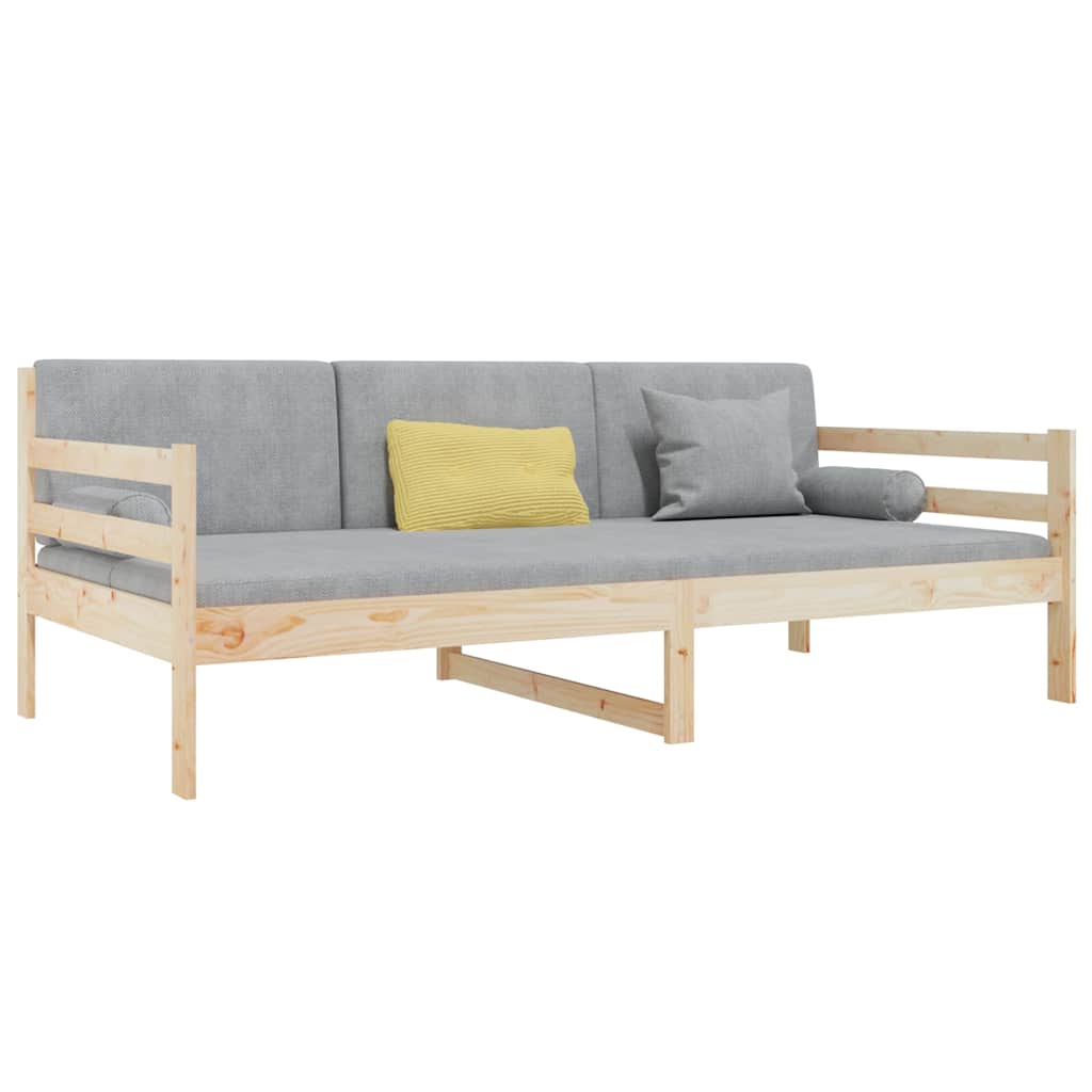Vidaxl slaapbank zonder matras 90x190 cm massief grenenhout