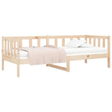 Vidaxl slaapbank zonder matras 90x190 cm massief grenenhout