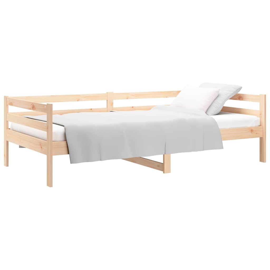 Vidaxl slaapbank zonder matras 80x200 cm massief grenenhout