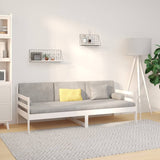 Vidaxl slaapbank zonder matras 80x200 cm massief grenenhout wit