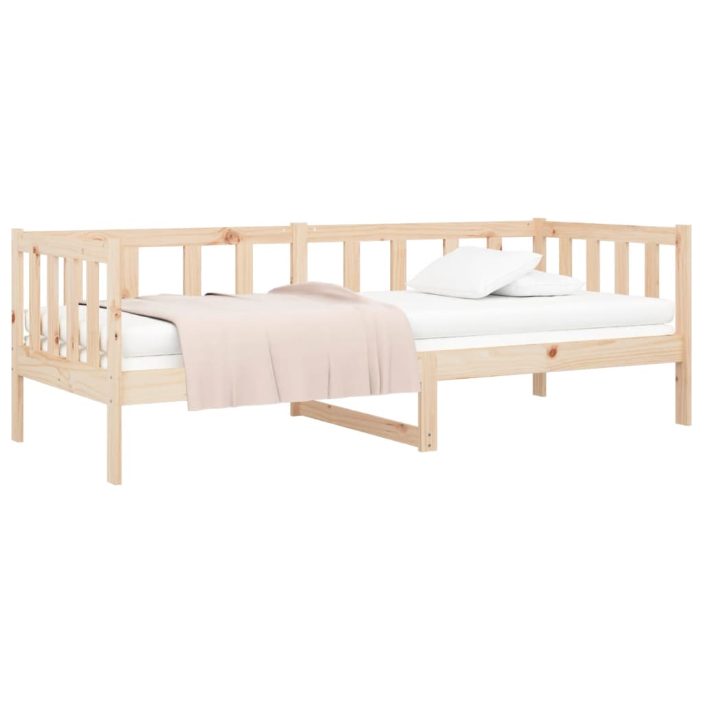 Vidaxl slaapbank zonder matras 80x200 cm massief grenenhout
