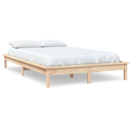 Vidaxl bedframe massief grenenhout 120x200 cm