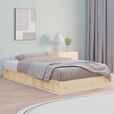 Vidaxl bedframe massief hout 120x190 cm