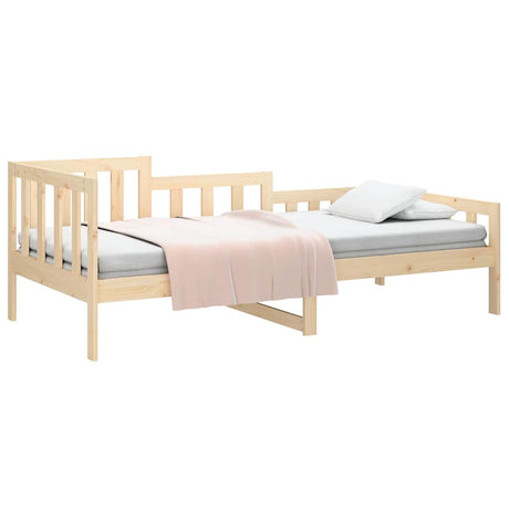Vidaxl slaapbank zonder matras 90x190 cm massief grenenhout