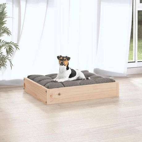 Vidaxl hondenmand 51,5x44x9 cm massief grenenhout