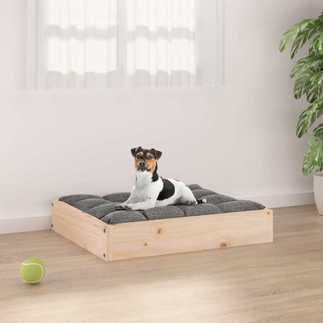 Vidaxl hondenmand 51,5x44x9 cm massief grenenhout