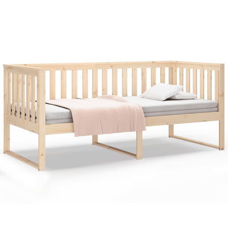 Vidaxl slaapbank zonder matras 90x190 cm massief grenenhout