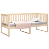 Vidaxl slaapbank zonder matras 100x200 cm massief grenenhout