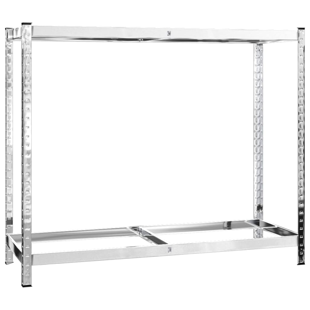 Vidaxl Tire rack 2-layer 110x40x110 cm steel silver colored