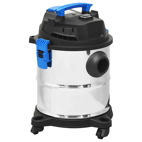 Vidaxl nat- en droogzuiger 1200 w 20 l zilverkleurig