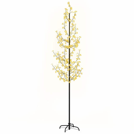 Vidaxl boom kersenbloesem 368 led's warmwit 300 cm