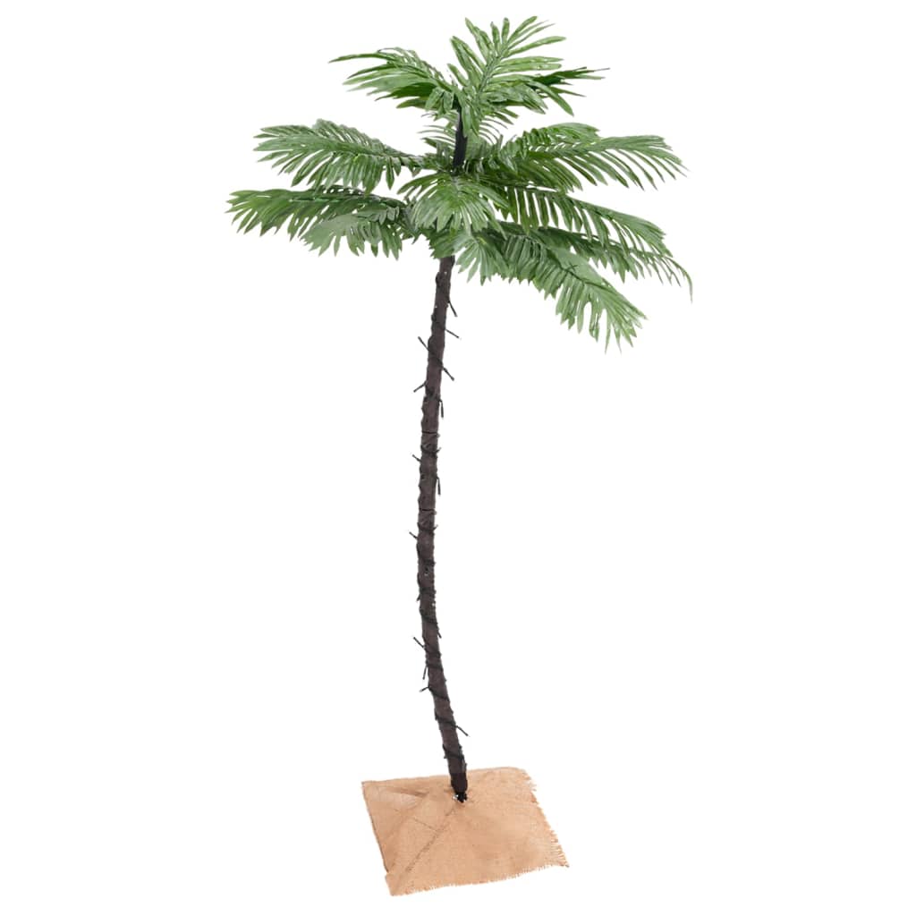 Vidaxl Palm Tree LED 96 LEDS Blanc chaud 180 cm