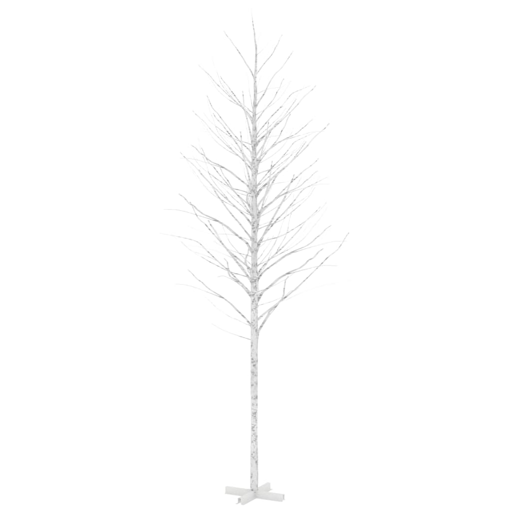 Vidaxl Berkenboom LED 672 LEDs Warm white 400 cm White