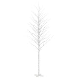 Vidaxl Berkenboom LED 672 LEDs Warm white 400 cm White