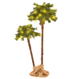 Arbre de Noël vidaxl avec LED 125 cm et 210 cm