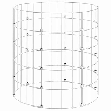 Vidaxl compostbak ø50x50 cm gegalvaniseerd staal