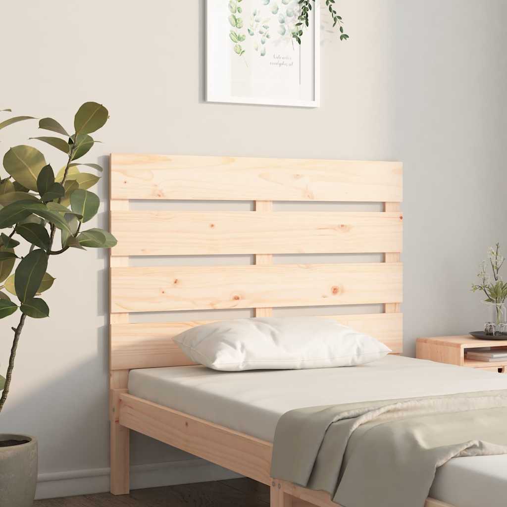 Vidaxl hoofdbord 75x3x80 cm massief grenenhout