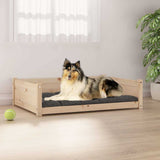 Vidaxl Dog Basket 95.5x65.5x28 cm Solid fyrretræ