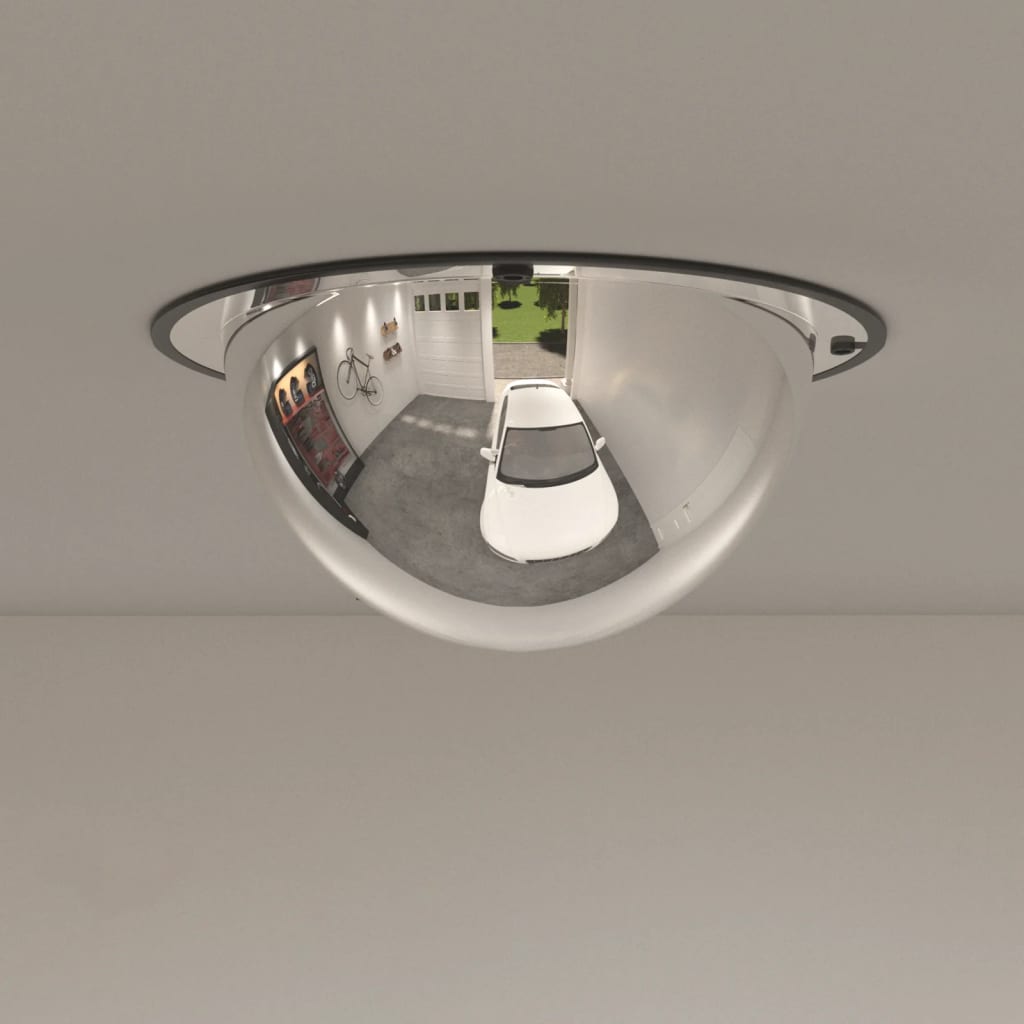 Vidaxl verkeersspiegel met volledige koepel ø30 cm acryl