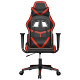 Vidaxl massage gamestoel kunstleer zwart en rood