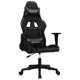 Vidaxl massage gamestoel kunstleer zwart