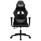 Vidaxl massage gamestoel kunstleer zwart