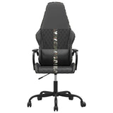 Vidaxl massage gamestoel kunstleer camouflage en zwart