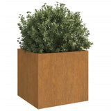 Vidaxl Planning Box 42x40x39 cm Corten Steel