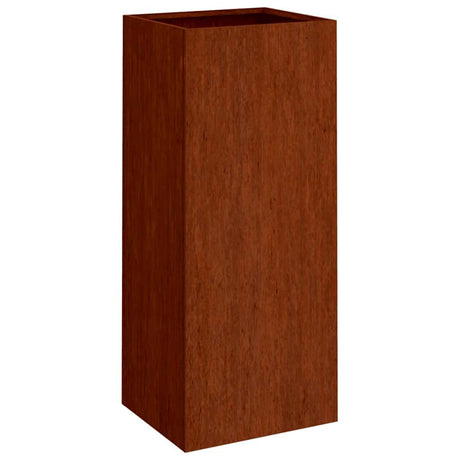 Vidaxl plantenbak 32x29x75 cm cortenstaal