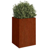 Vidaxl plantenbak 52x48x75 cm cortenstaal