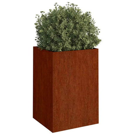 Vidaxl plantenbak 52x48x75 cm cortenstaal