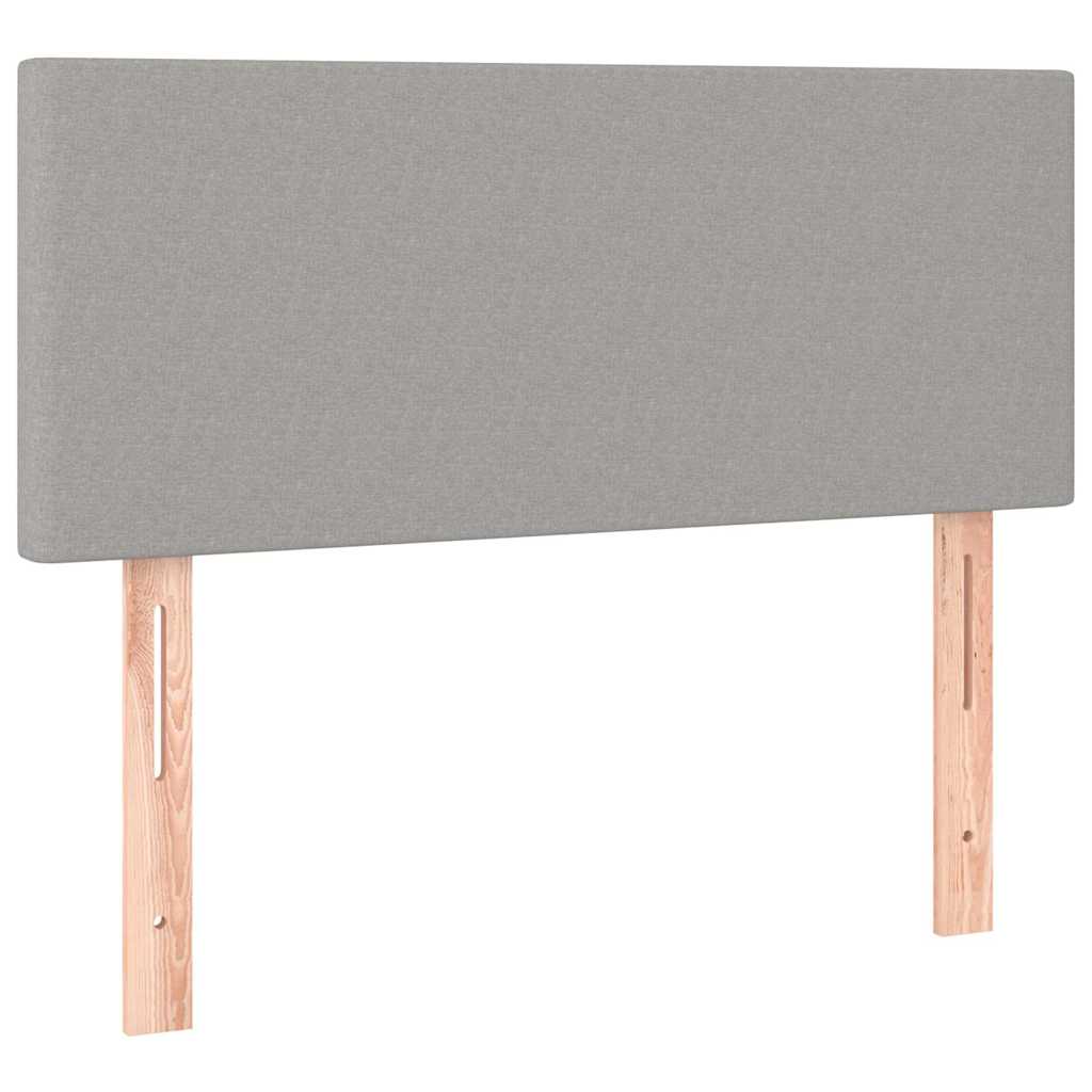 Vidaxl hoofdbord 80x5x78 88 cm stof lichtgrijs