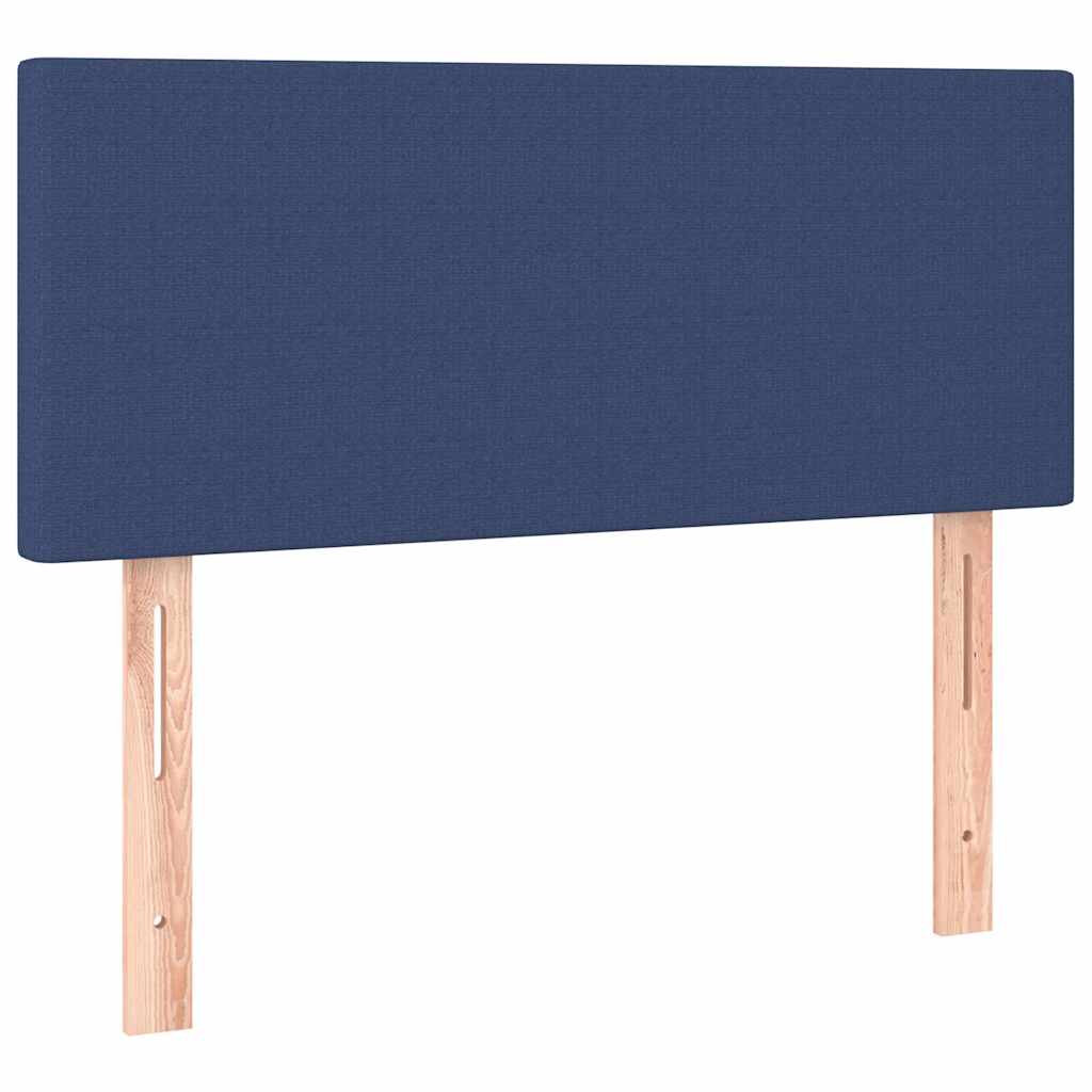 Vidaxl hoofdbord 80x5x78 88 cm stof blauw